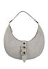 Cannage Half Moon Hobo, front view